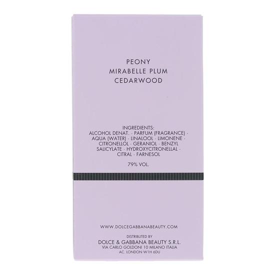 Dolce & Gabbana Peony Eau De Parfum 75ml