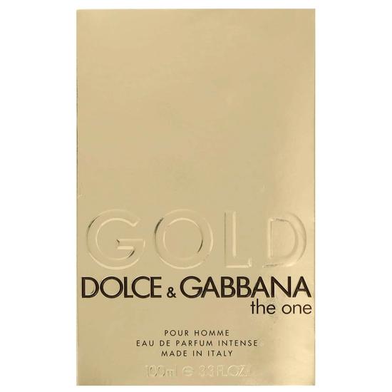 Dolce & Gabbana The One For Men Gold Eau De Parfum Intense 50ml