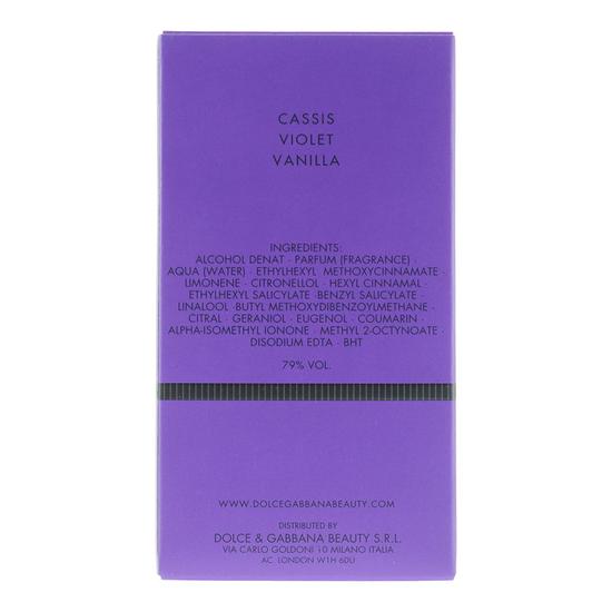 Dolce & Gabbana Violet Eau De Toilette For Her 50ml