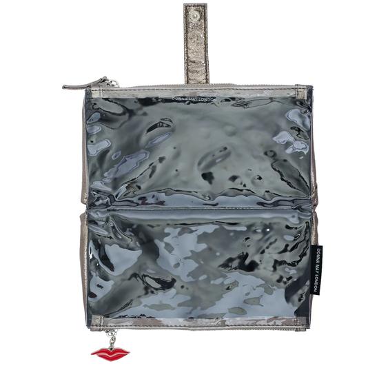 Donna May London Knick Knack Bag Makeup & Toiletries Organiser Graphite