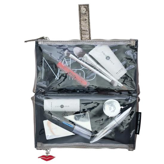 Donna May London Knick Knack Bag Makeup & Toiletries Organiser Graphite