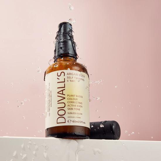 Douvall's Argan Self Tanning Body Spray Light-Medium
