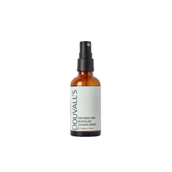Douvall's Destress & Revitalise Organic Natural Shower Spray 50ml
