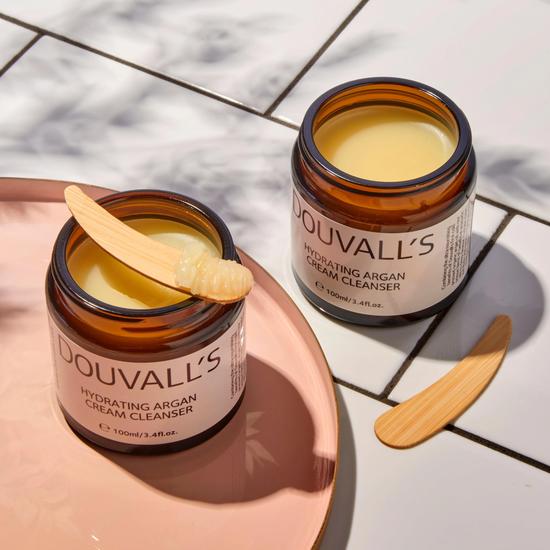 Douvall's Organic Argan Nourishing Cream Cleanser 100g