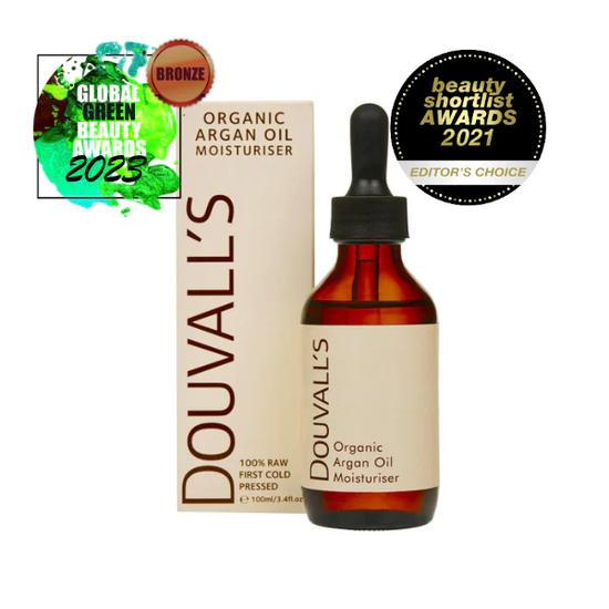 Douvall's Organic First Cold Pressed Argan Oil Moisturiser 15ml