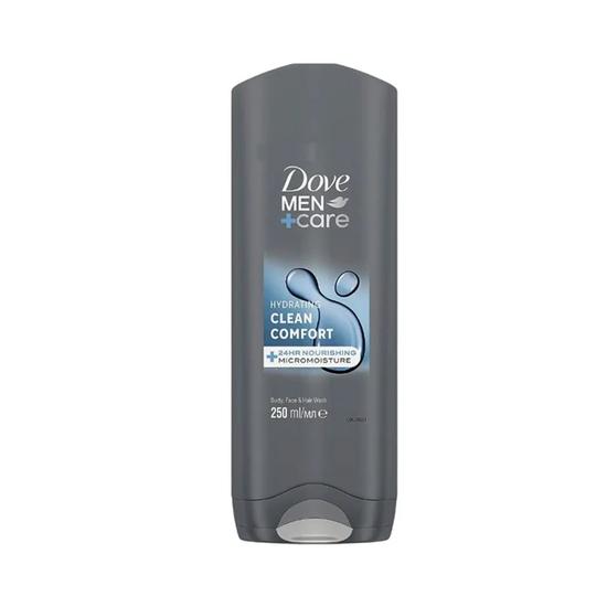Dove Men Care Hydrating Clean Comfort 3-in-1 Wash 250ml