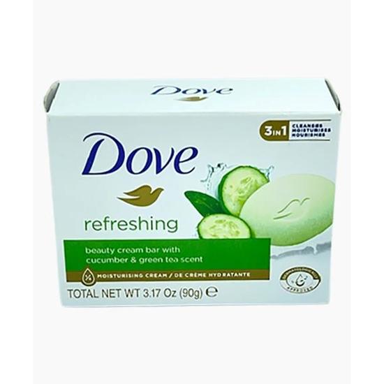 Dove Refreshing Beauty Cream Bar With Cucumber & Green Tea Scent 90g