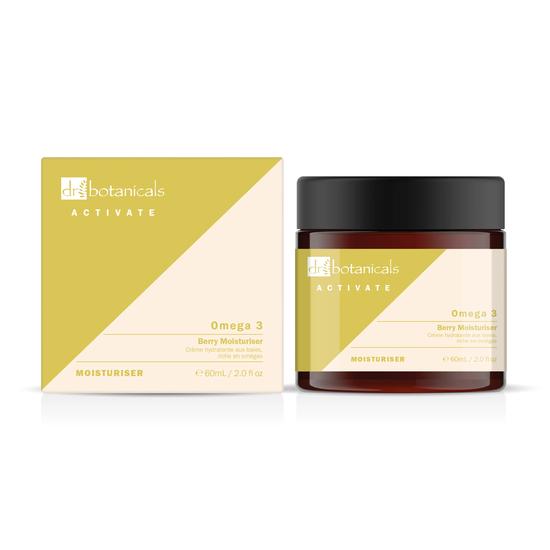 Dr Botanicals Activate Omega 3 Berry Moisturiser 60ml