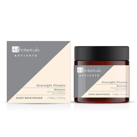 Dr Botanicals Activate Overnight Vitamin Moisturiser 60ml