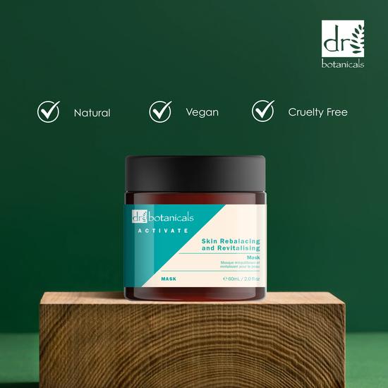 Dr Botanicals Activate Skin Rebalancing & Revitalising Mask 60ml