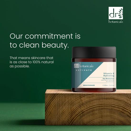 Dr Botanicals Activate Vitamin E Hydrating Day Moisturiser Twin Value Savings Pack 60ml