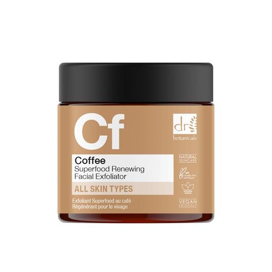 Dr Botanicals Advanced Coffee Superfood Renewing Facial Exfoliator Duo Pack 60ml x 2