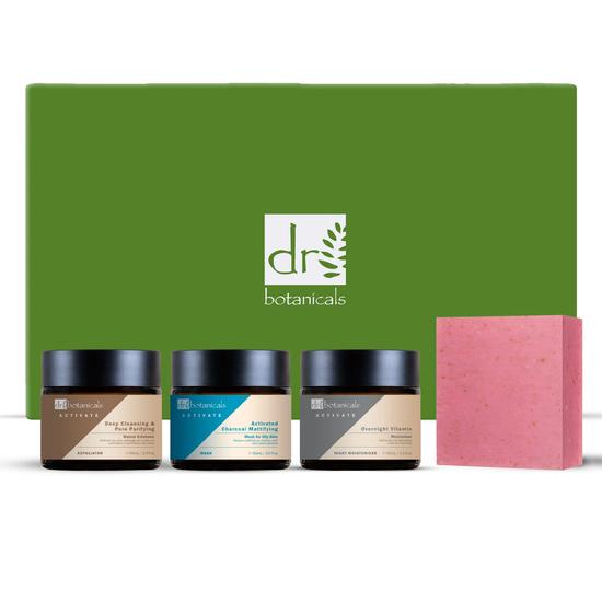Dr Botanicals Anti-Ageing Activate Morning Skin Care Winter Season Gift Set