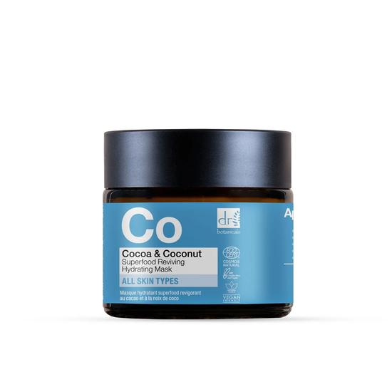 Dr Botanicals Anti-Ageing Coffee Exfoliator + Night Cream + Coconut Hydrating Mask 60ml