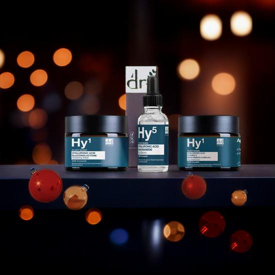 Dr Botanicals Anti-Ageing Hyaluronic Acid Skin Care Christmas Gift Set