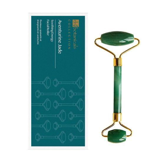 Dr Botanicals Aventurine Jade Soothing Energy Facial Rollers Gold Metal Handle