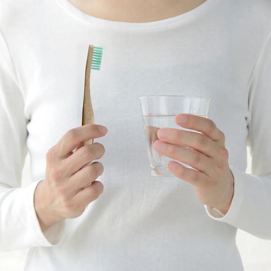 Dr Botanicals Bamboo Toothbrush Green Twin Value Savings Pack