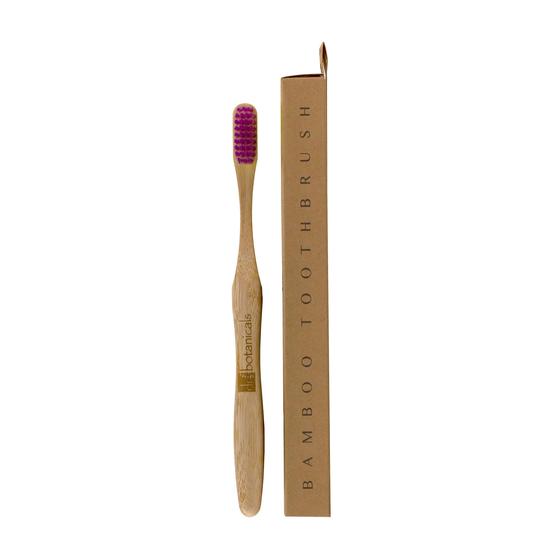 Dr Botanicals Bamboo Toothbrush Purple