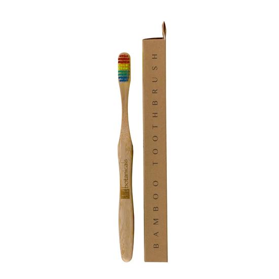 Dr Botanicals Bamboo Toothbrush Rainbow