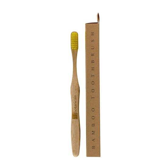 Dr Botanicals Bamboo Toothbrush Yellow