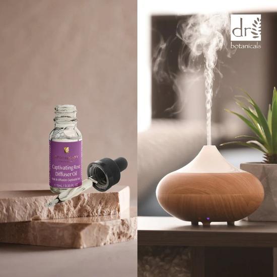 Dr Botanicals Captivating Rose Diffuser Oil Twin Value Savings Pack 10ml