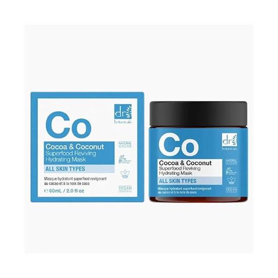 Dr Botanicals Co Cocoa & Coconut Superfood Reviving Hydrating Mask 60ml