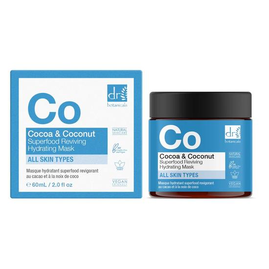 Dr Botanicals Cocoa & Coconut Superfood Reviving Hydrating Mask 60ml