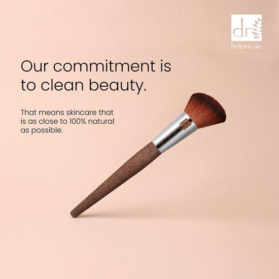 Dr Botanicals Coffee Ground Blush Brush