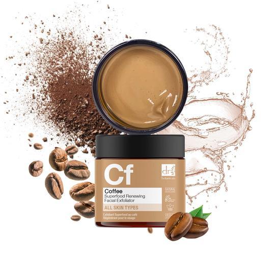 Dr Botanicals Coffee Superfood Renewing Facial Exfoliator 60ml
