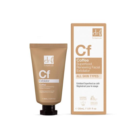 Dr Botanicals Coffee Superfood Renewing Facial Exfoliator 60ml