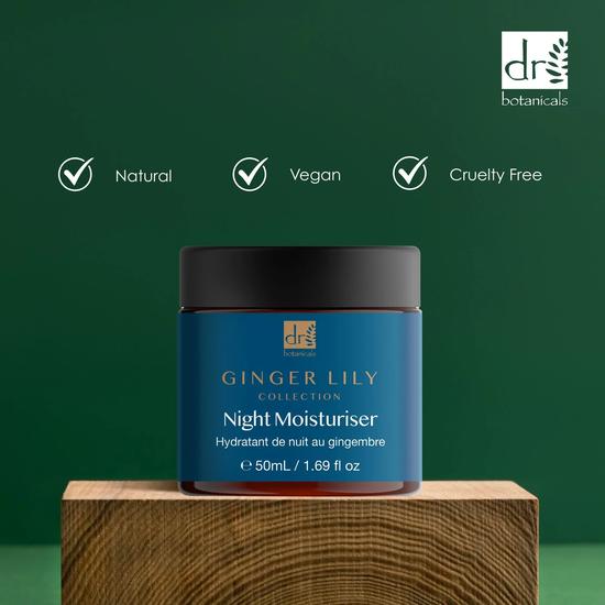 Dr Botanicals Gingerlily Night Moisturiser 50ml