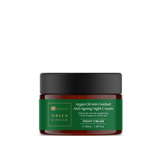 Dr Botanicals Green Caviar & Argan Oil Anti-Oxidant Anti-Ageing Night Cream 50ml