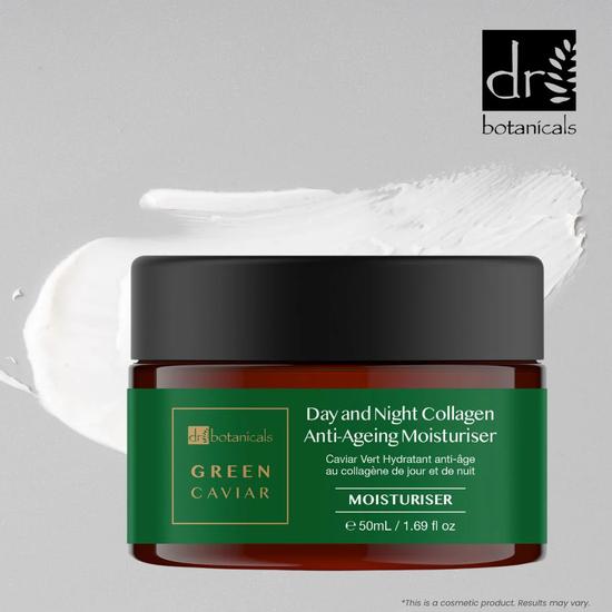 Dr Botanicals Green Caviar Day & Night Collagen Anti-Ageing Moisturiser 50ml