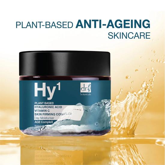Dr Botanicals Hyaluronic Acid 1% & Vitamin C 1% & Skin Firming Complex 1% Day Moisturiser