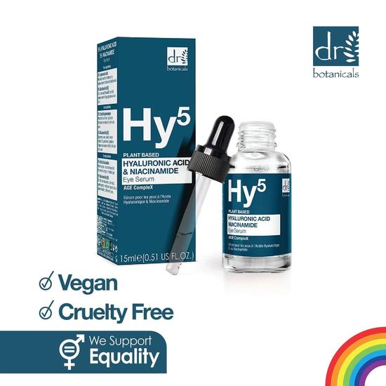 Dr Botanicals Hyaluronic Acid 5% & Niacinamide 5% Eye Serum 15ml