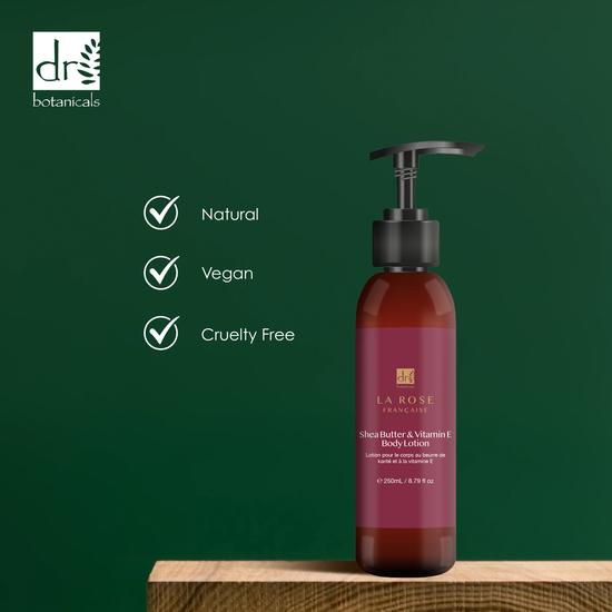 Dr Botanicals La Rose Francaise Body Lotion Twin Value Savings Pack 250ml