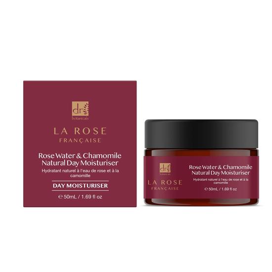 Dr Botanicals La Rose Francaise Day Moisturiser Twin Value Savings Pack 50ml