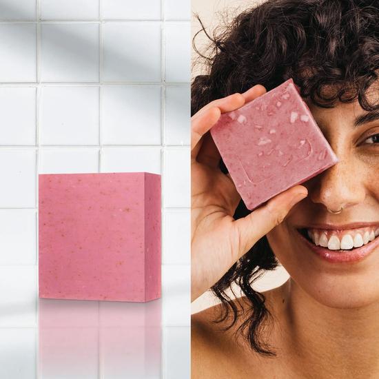 Dr Botanicals La Rose Francaise Facial Cleansing Bar Twin Value Savings Pack Pack Of 5
