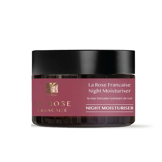 Dr Botanicals La Rose Francaise Night Moisturiser Duo Pack 50ml x 2