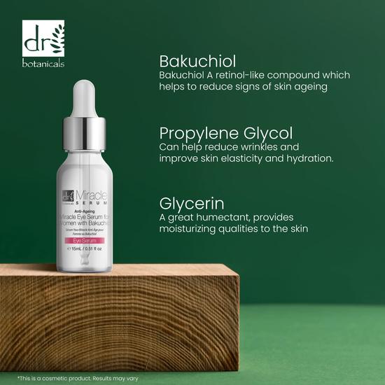 Dr Botanicals Miracle Serum Anti-Ageing Miracle Eye Serum 15ml