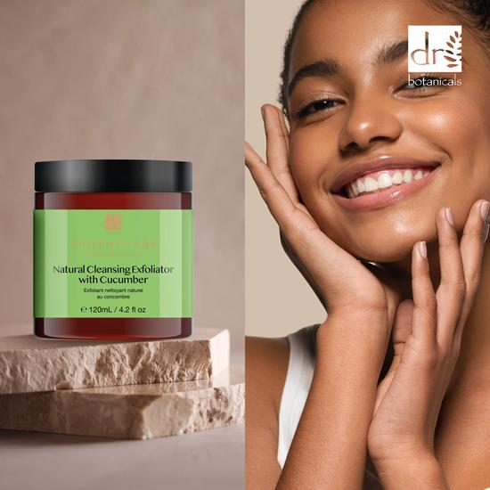 Dr Botanicals Natural Cleansing Exfoliator With Cucumber 120ml