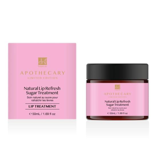 Dr Botanicals Natural Lip Refresh Sugar Treatment Twin Value Savings Pack 50ml