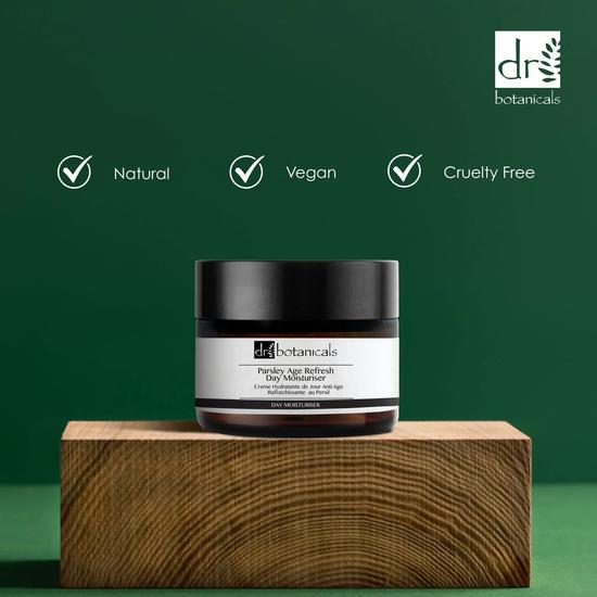 Dr Botanicals Parsley Age Refresh Day Moisturiser Twin Value Savings Pack 50ml