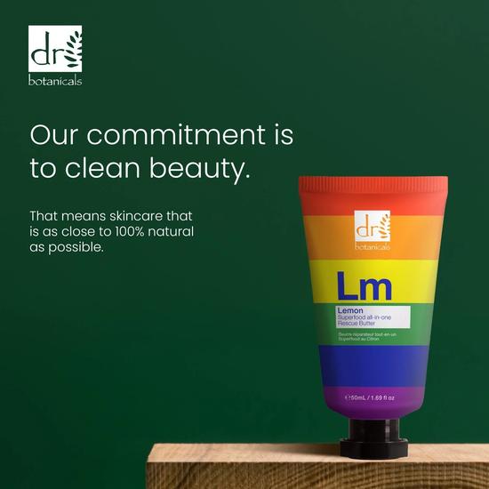 Dr Botanicals Pride Edition Lemon Superfood All-In-One Rescue Butter 50ml