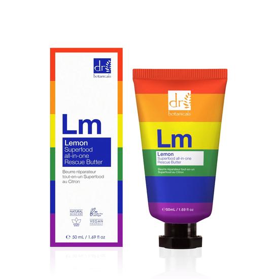 Dr Botanicals Pride Edition Lemon Superfood All-In-One Rescue Butter 50ml