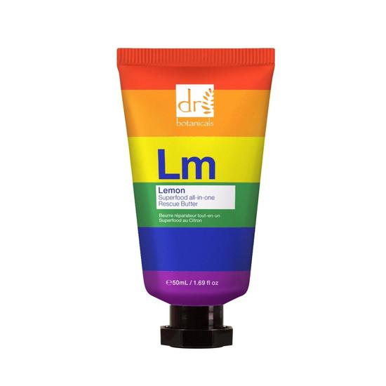 Dr Botanicals Pride Edition Lemon Superfood All-In-One Rescue Butter Duo Pack 50ml x 2