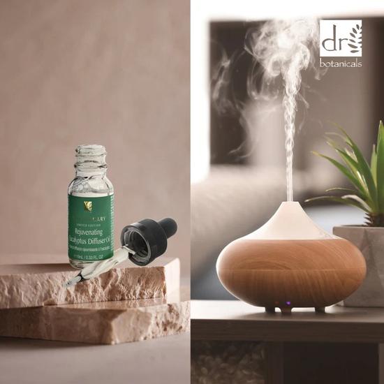 Dr Botanicals Rejuvenating Eucalyptus Diffuser Oil Twin Value Savings Pack 10ml