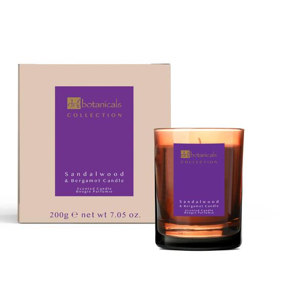 Dr Botanicals Sadalwood Bergamont Candle 200g