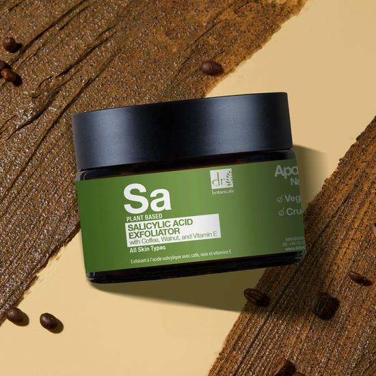 Dr Botanicals Salicylic Acid Exfoliator With Coffee, Walnut & Vitamin E 30ml
