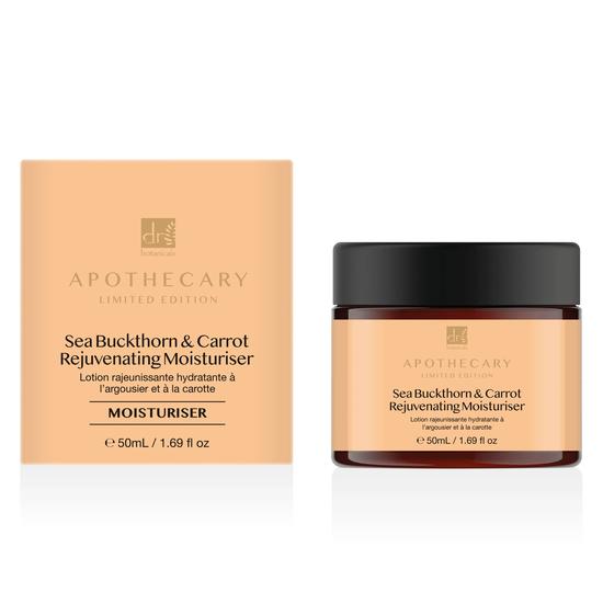 Dr Botanicals Sea Buckthorn & Carrot Rejuvenating Moisturiser Twin Value Savings Pack 50ml